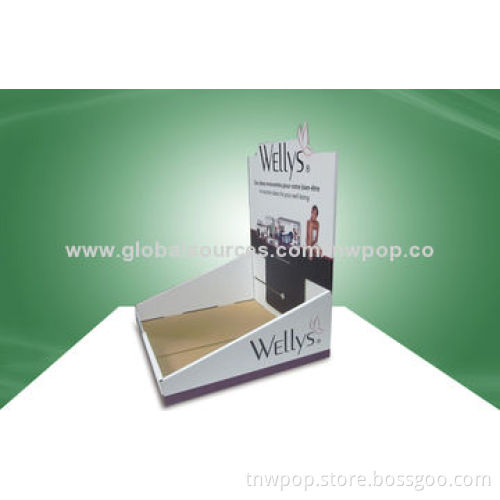 POP Cardboard Tabletop Display, Strong/Long Lasting/100% Eco-friendly Material/Shinny Printing